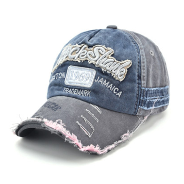 Wholesale Simple Neutral Letter Embroidered Edge Sunshade