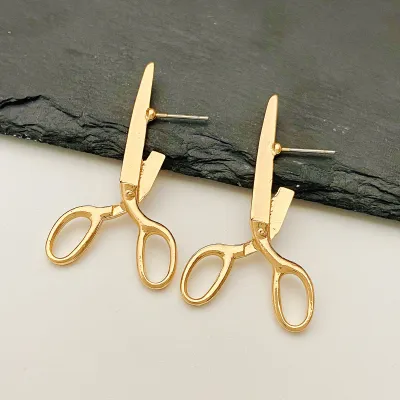 Creative Retro Scissors Earrings