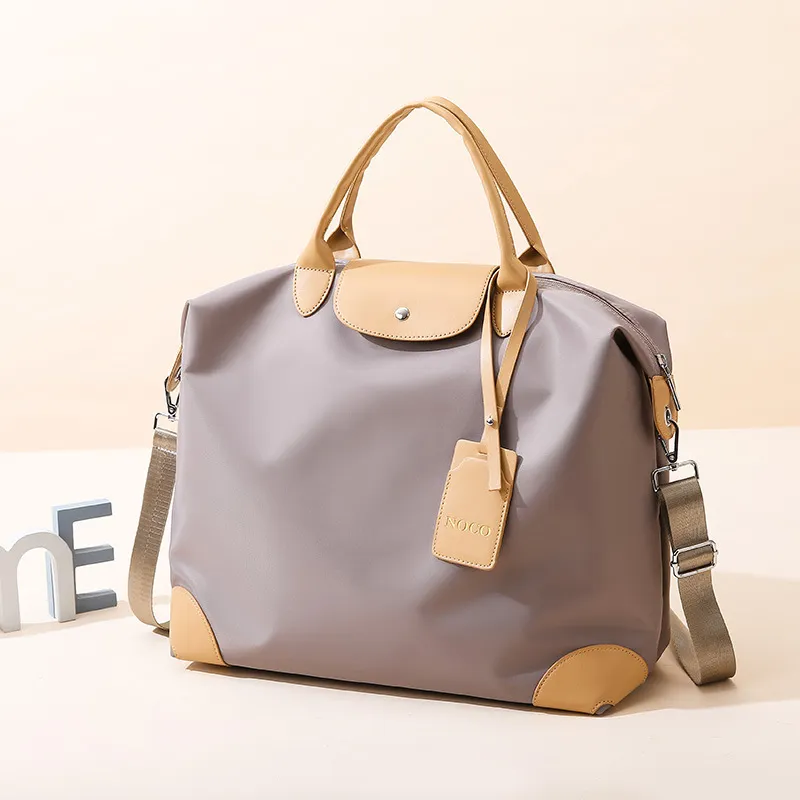 Women Fashionable Lightweight Waterproof Large Capacity Handle Travel Bag