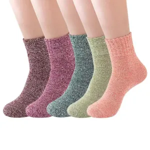 Women Fashion Knitted Warm Socks for Autumn Winter