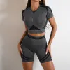 Hemp Gray Two-Piece Set