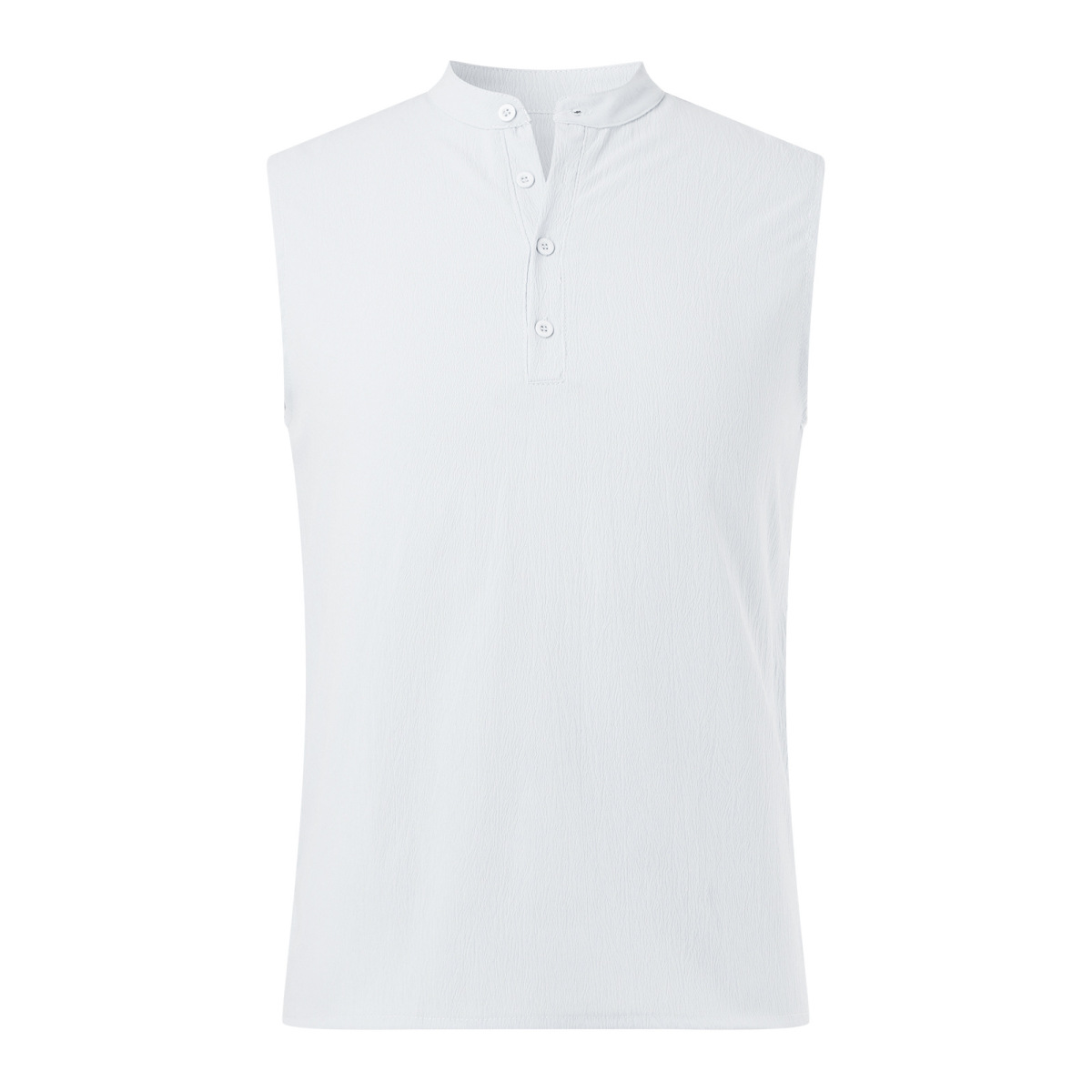 ★andar★ PK Sustainable Collar Slim Fit Sleeveless F2GC1-T5927M-001.png