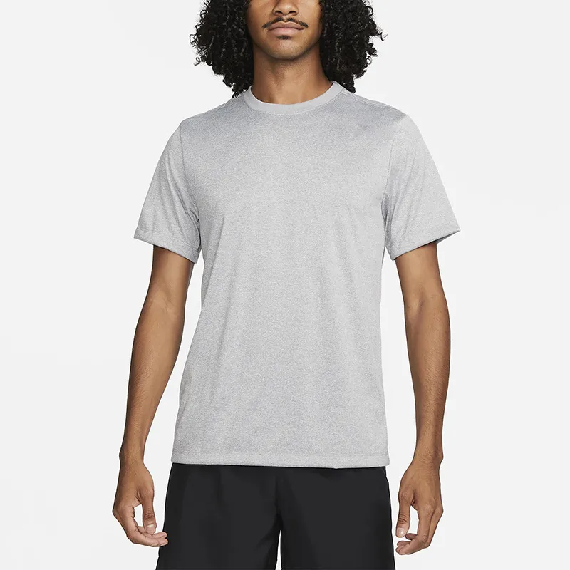 Men Casual Basic Quick Dry Sports Leisure Short Sleeve Crewneck T-Shirt