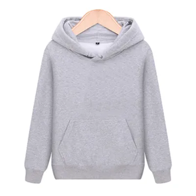 Women's Fleece-Lined Cotton Pullover Hoodie Casual Loose Fit Solid Color Spring Autumn