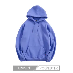 Candy Color Loose Fit Pullover Hoodie for Men and Women
