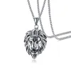 Lion With Stainless Steel Chain