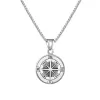 Compass With Stainless Steel Chain