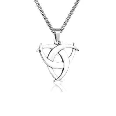 Men Fashion Casual Hip Hop Vintage Keel Chain Necklace Stainless Steel Alloy Pendant