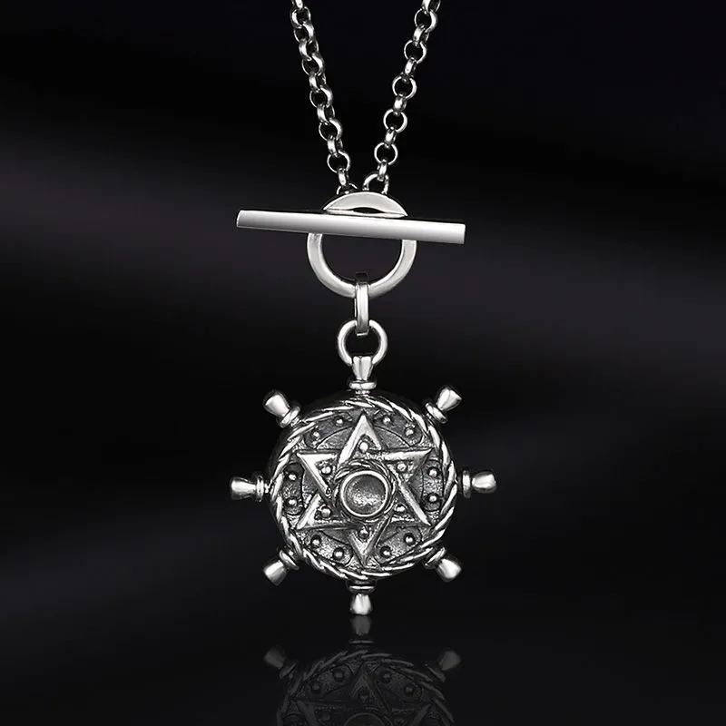 Men Fashion Casual Personality Hip Hop Stainless Steel Necklace