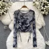 Black Grey Top