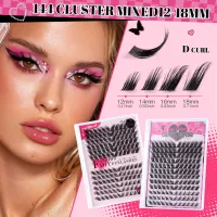 Wholesale Women Natural Thick Segmented Hair False Eyelash Glue Tweezers Set