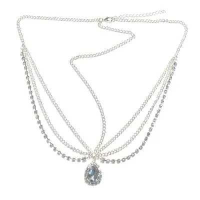 Women Fashion Bohemian Crystal Drop Hair Accessories