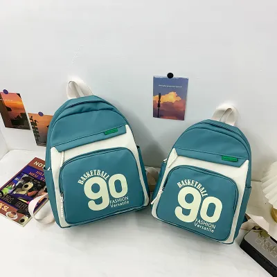 Kids Unisex Casual Cute Letter Print Backpacks Bag Medium Nylon