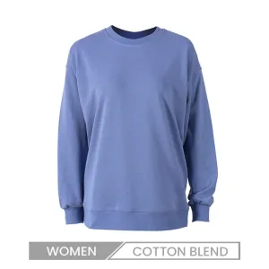 Women's Casual Loose Round Neck Long Sleeve Sweatshirt for Yoga and Outdoor Autumn Wear
