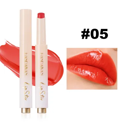 Women Handaiyan Simple Waterlight Mirror Moisturizing Press Lipstick Long-Lasting Waterproof