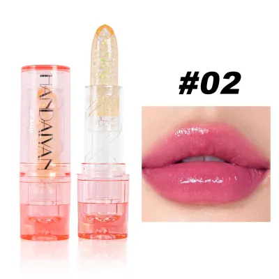 Women Handaiyan Simple 4-Color Warm Anti-Dry Long-Lasting Moisturizing Lip Balm