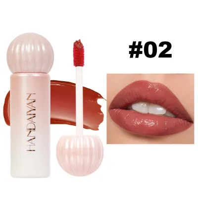 Handaiyan Women Moisturizing Long-Lasting Mirror Lip Glaze Easy To Color