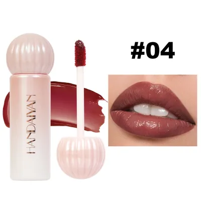 Handaiyan Women Moisturizing Long-Lasting Mirror Lip Glaze Easy To Color