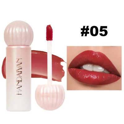 Handaiyan Women Moisturizing Long-Lasting Mirror Lip Glaze Easy To Color