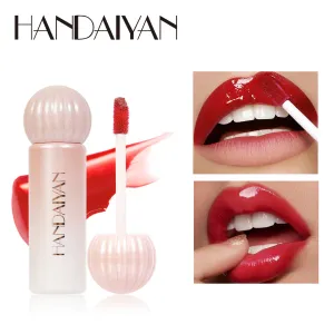 Handaiyan Women Moisturizing Long-Lasting Mirror Lip Glaze Easy To Color
