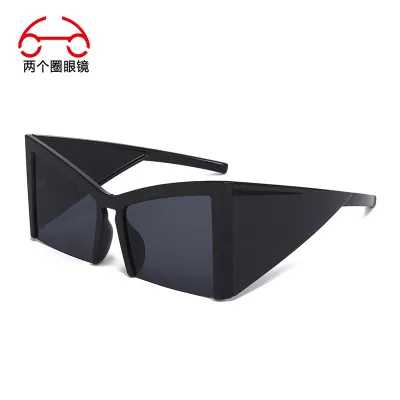 Fashion Personalized Half Frame Butterfly Box Sunglasses
