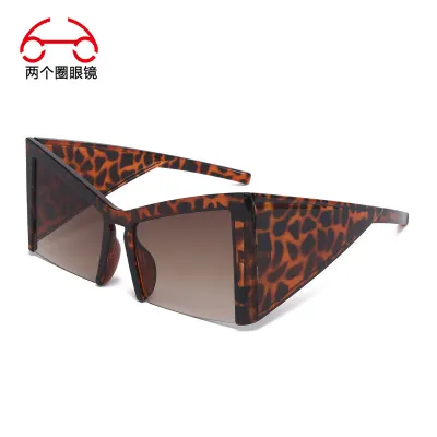 Fashion Personalized Half Frame Butterfly Box Sunglasses