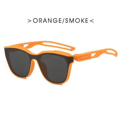 Outdoor Sports Riding Curved Bending Sunglasses Heart Shape UV Protection