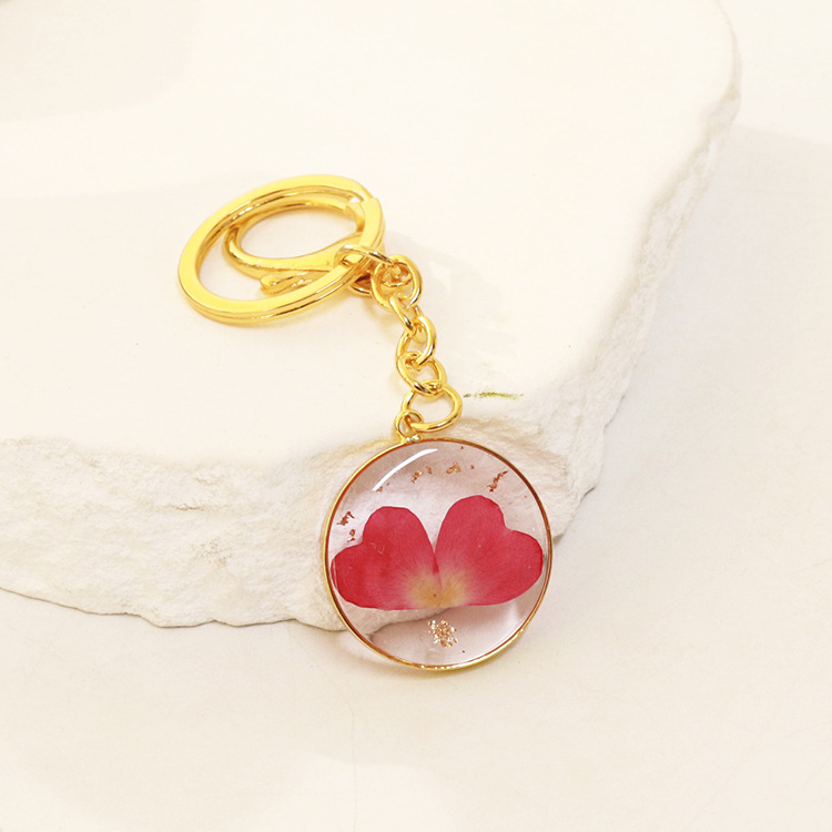 Wholesale Women Fashion Creative Eternal Flower Key Chain