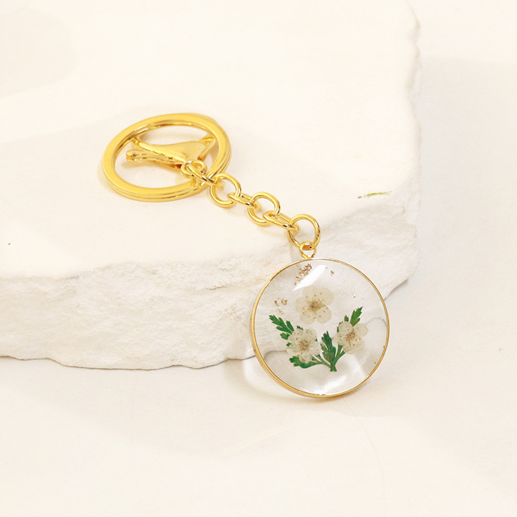 Wholesale Women Fashion Creative Eternal Flower Key Chain