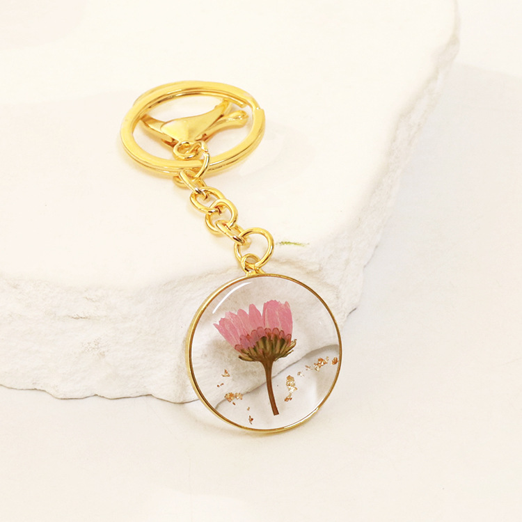 Wholesale Women Fashion Creative Eternal Flower Key Chain