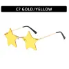 C7-Gold Frame Yellow Film