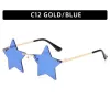 C12-Gold Frame D.Blue