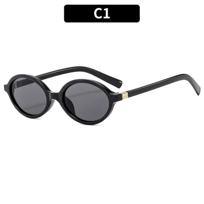Vintage Oval Small PC Sunglasses