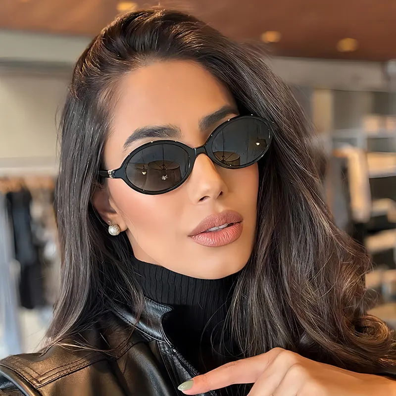 Vintage Oval Small PC Sunglasses