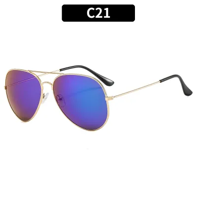 Classic Retro UV Protection Metal Sunglasses Goggles