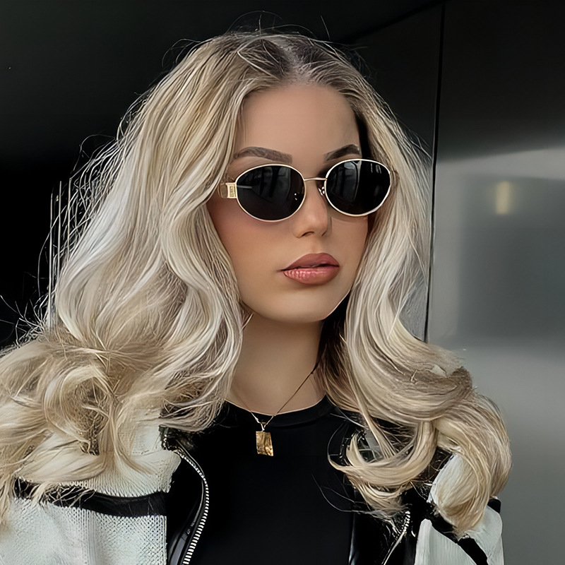 ★HANGLE EYEWEAR★ New Wave Sunglasses Beige SGNWAVE - The New Wave Sunglasses – Los Angeles Apparel