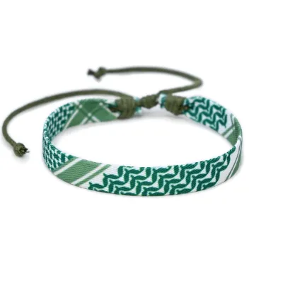 Ethnic Boho Style Woven Fabric Bracelet - Vacation Wind Couple Style
