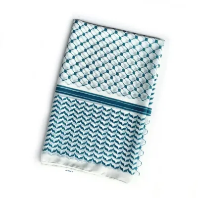 Geometry Printed Chiffon Turban Hijab Long Scarf
