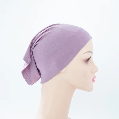 10cm Wide Brim Barrel Cap Beanie - Cotton Fashion OL Monochrome Hat