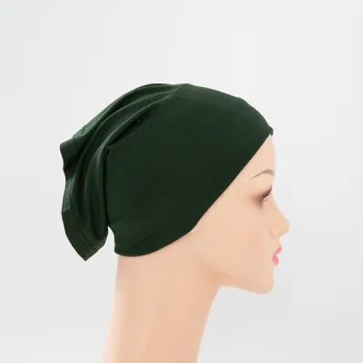 10cm Wide Brim Barrel Cap Beanie - Cotton Fashion OL Monochrome Hat