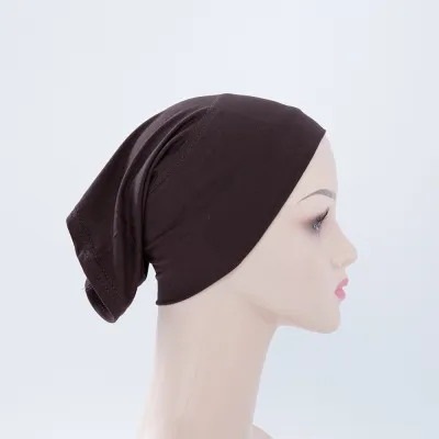 10cm Wide Brim Barrel Cap Beanie - Cotton Fashion OL Monochrome Hat