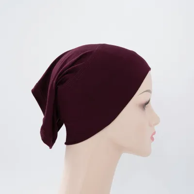 10cm Wide Brim Barrel Cap Beanie - Cotton Fashion OL Monochrome Hat