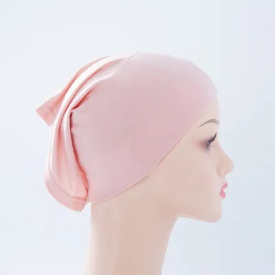 10cm Wide Brim Barrel Cap Beanie - Cotton Fashion OL Monochrome Hat