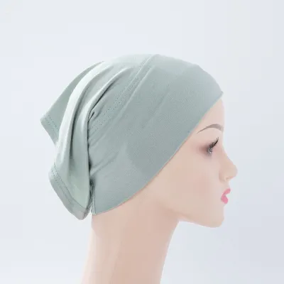 10cm Wide Brim Barrel Cap Beanie - Cotton Fashion OL Monochrome Hat