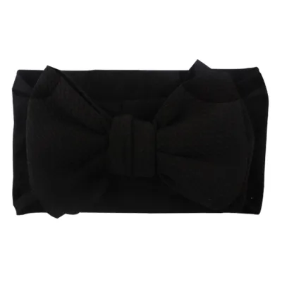 Bow Nylon Baby Girl Hair Band Soft Elastic Hair Accessories for Toddlers