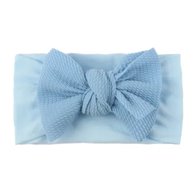 Bow Nylon Baby Girl Hair Band Soft Elastic Hair Accessories for Toddlers
