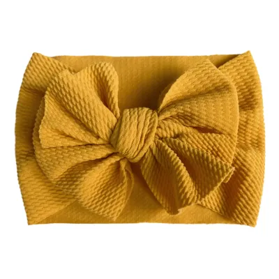 Creative Baby Girl Kids Soft Cloth Bow Hair Band Hair Accessories
