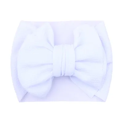 Creative Baby Girl Kids Soft Cloth Bow Hair Band Hair Accessories