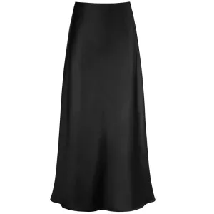 Summer Women Fashion Casual Silky Forging High Waist Fishtail Skirt