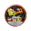 18-Inch Round Spanish Elk Cart (Red)